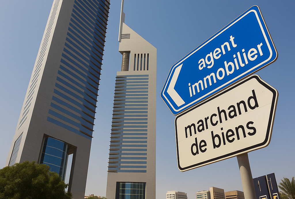Différence marchand de biens et agent immobilier 